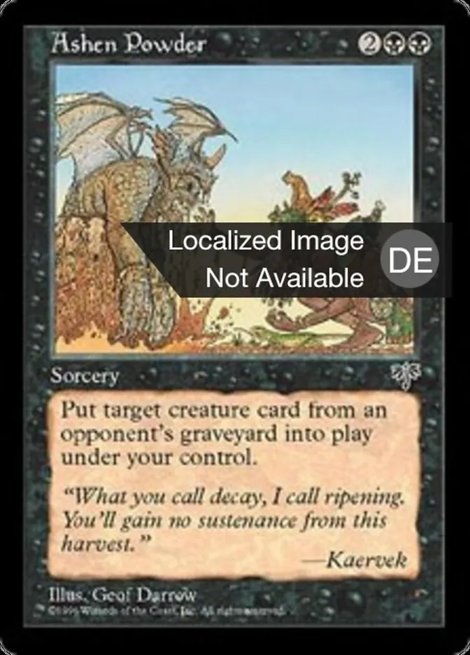Asche der Toten kaufen - Mirage bei TcG Love