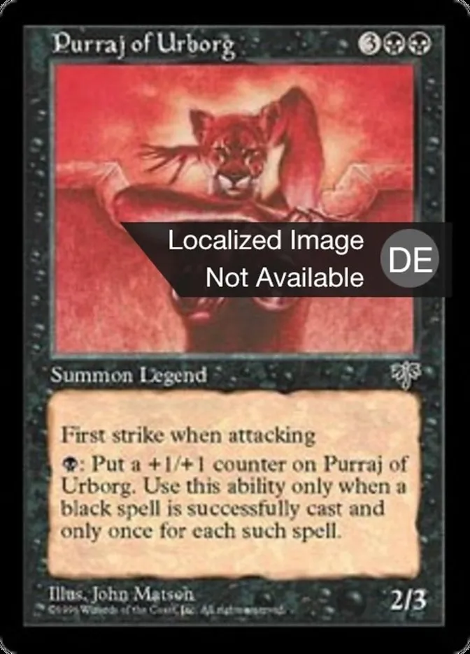 Purraj von Urborg kaufen - Mirage bei TcG Love