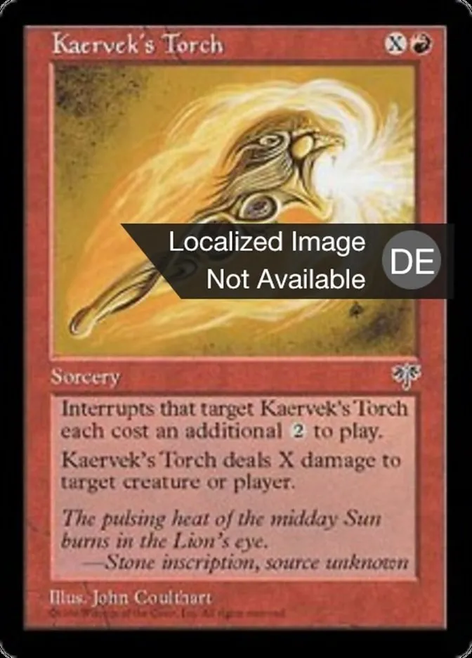 MIR-185-Kaerveks-Fackel-de Kaerveks Fackel kaufen - Mirage bei TcG Love
