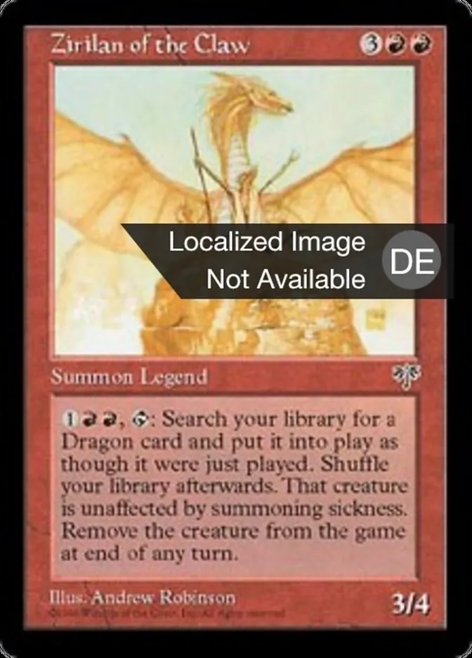 Zirilan von der Klaue kaufen - Mirage bei TcG Love