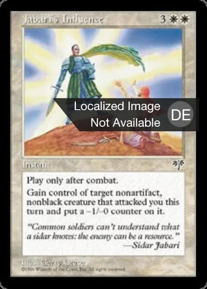 Jabaris Einfluß kaufen - Mirage bei TcG Love