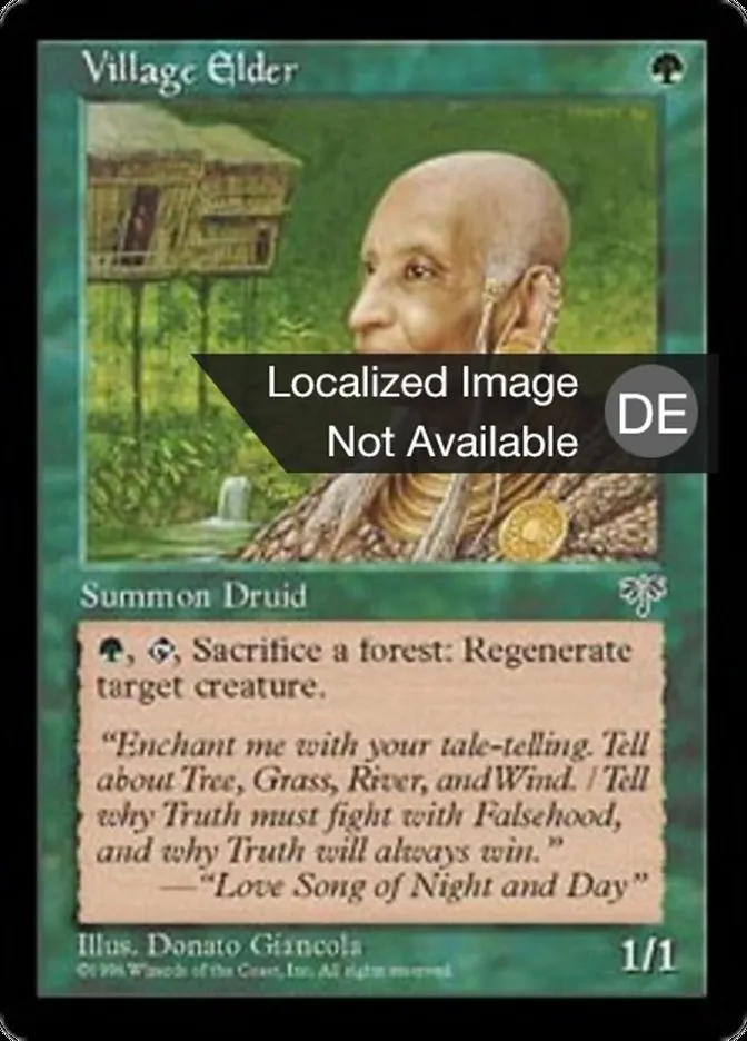Dorfältester kaufen - Mirage bei TcG Love