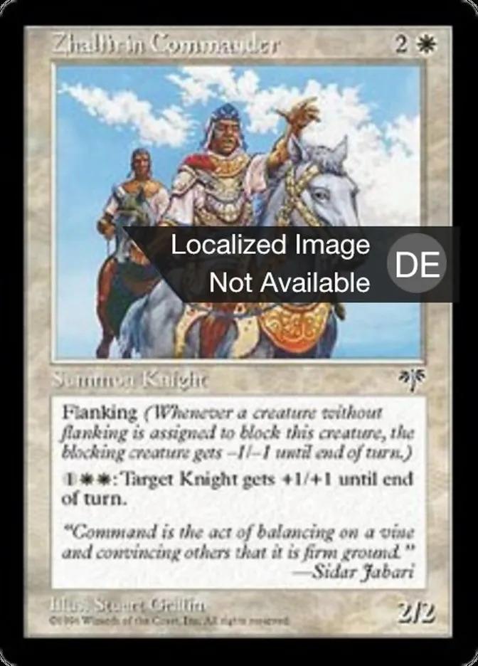 Zhalfirinischer Kommandant kaufen - Mirage bei TcG Love