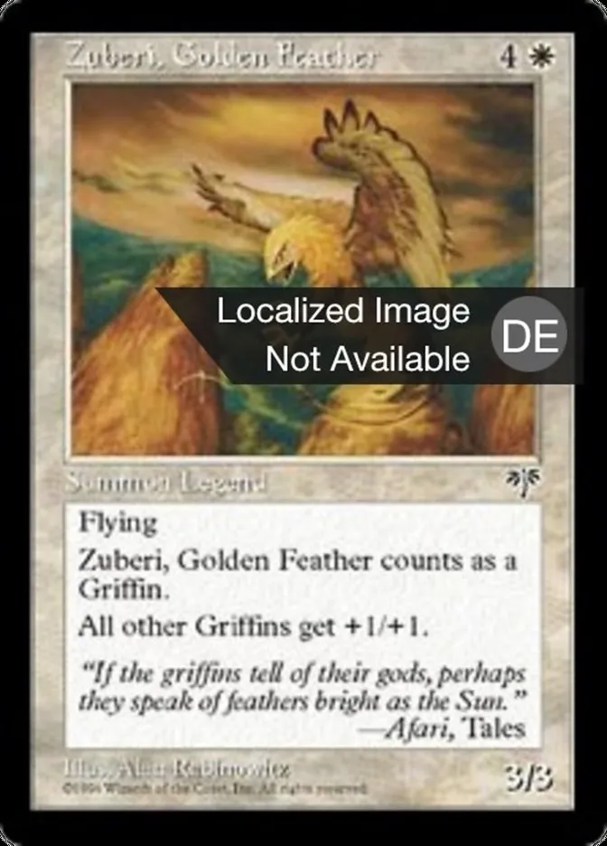 Zuberi Goldfeder kaufen - Mirage bei TcG Love