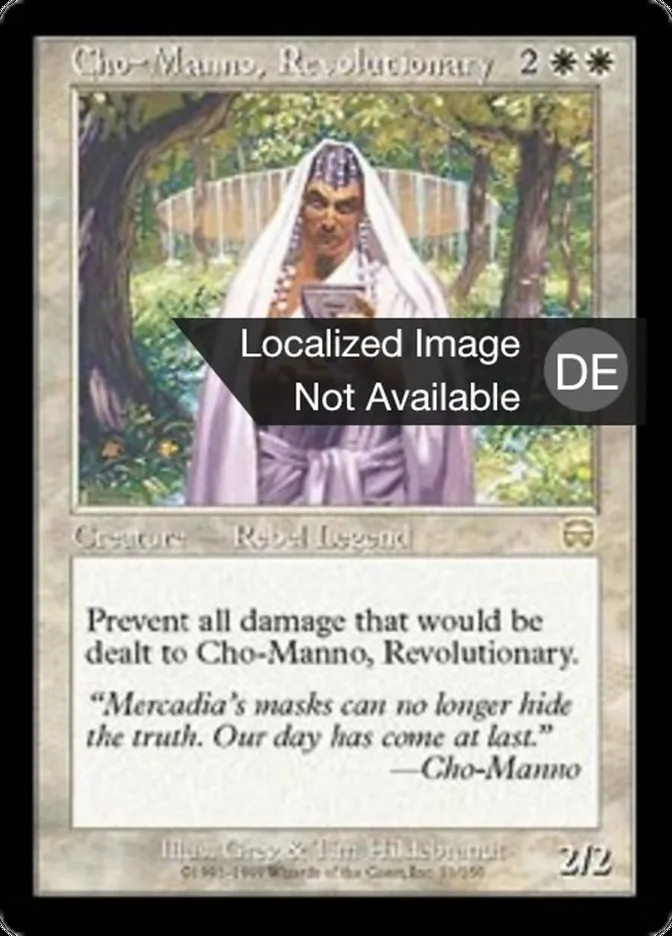 Cho-Manno kaufen - Mercadian Masques bei TcG Love