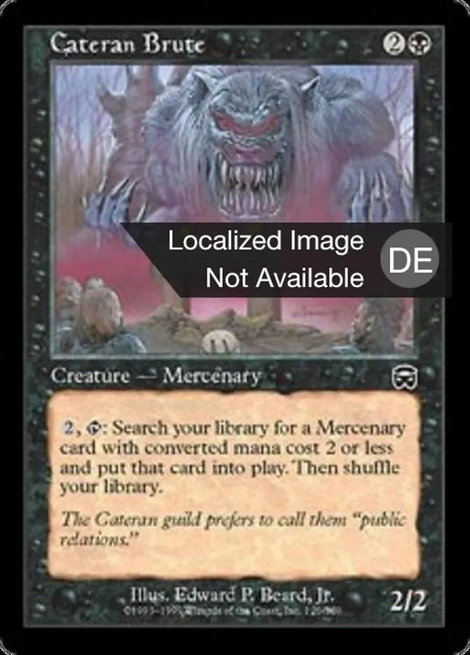 Cateranischer Rohling kaufen - Mercadian Masques bei TcG Love
