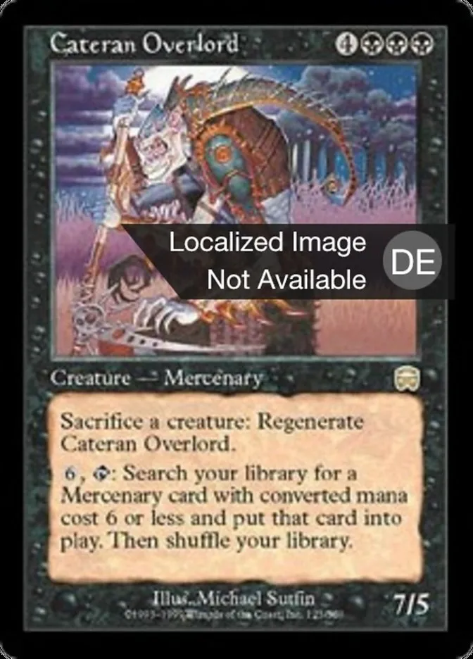 Cateranischer Oberkommandant kaufen - Mercadian Masques bei TcG Love