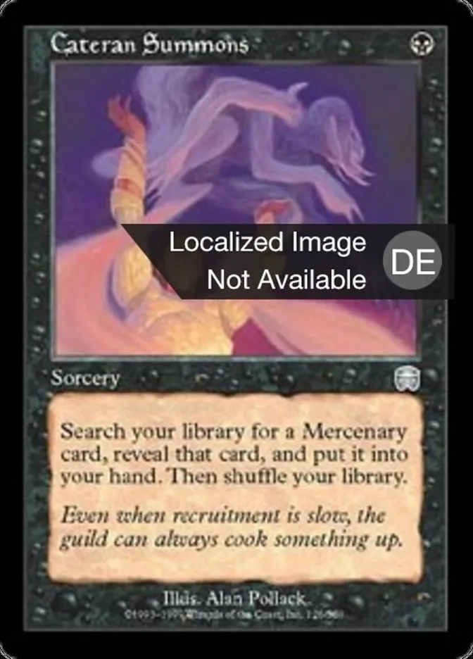 Cateranische Beschwörung kaufen - Mercadian Masques bei TcG Love