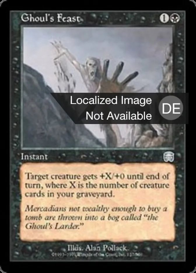Schlachtfest der Ghule kaufen - Mercadian Masques bei TcG Love