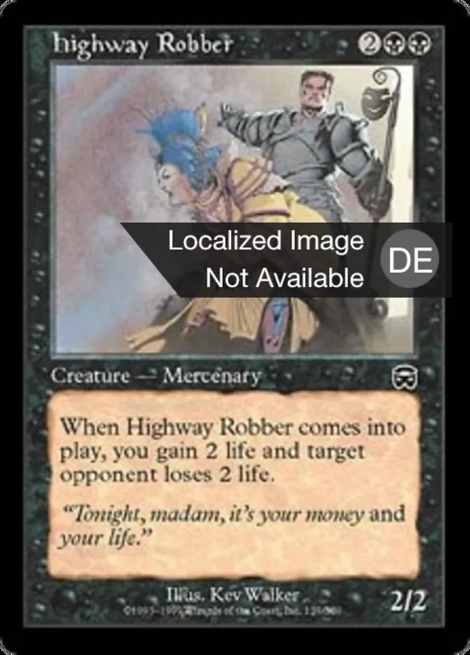 Straßenräuber kaufen - Mercadian Masques bei TcG Love