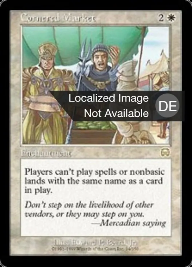Ökonomische Nische kaufen - Mercadian Masques bei TcG Love