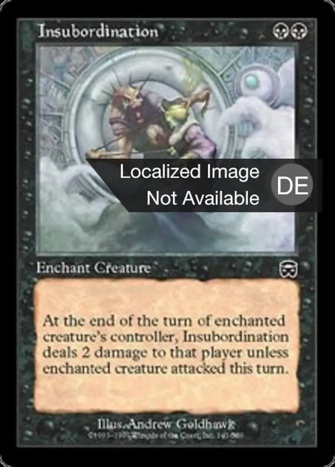 Insubordination kaufen - Mercadian Masques bei TcG Love