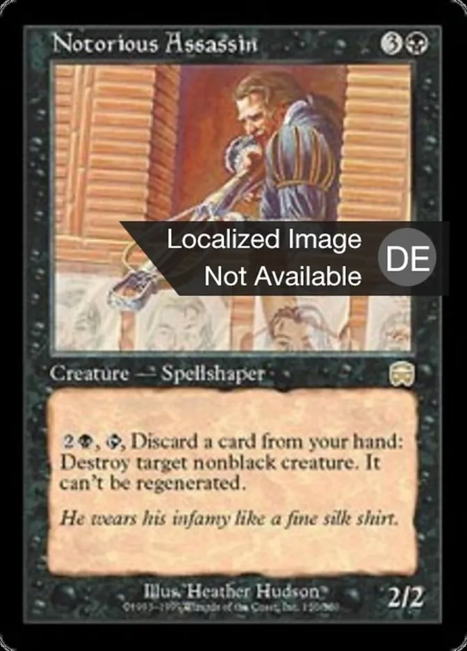 Berüchtigter Meuchler kaufen - Mercadian Masques bei TcG Love