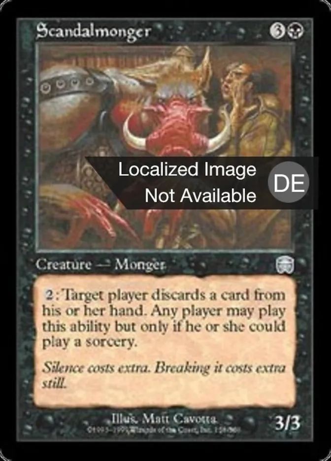 Gerüchtefreihändler kaufen - Mercadian Masques bei TcG Love