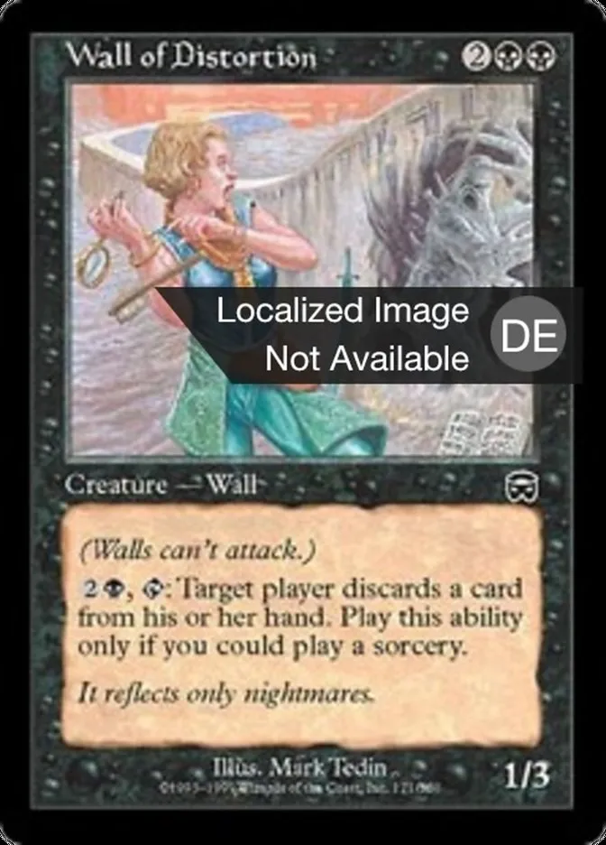 Verzerrende Mauer kaufen - Mercadian Masques bei TcG Love