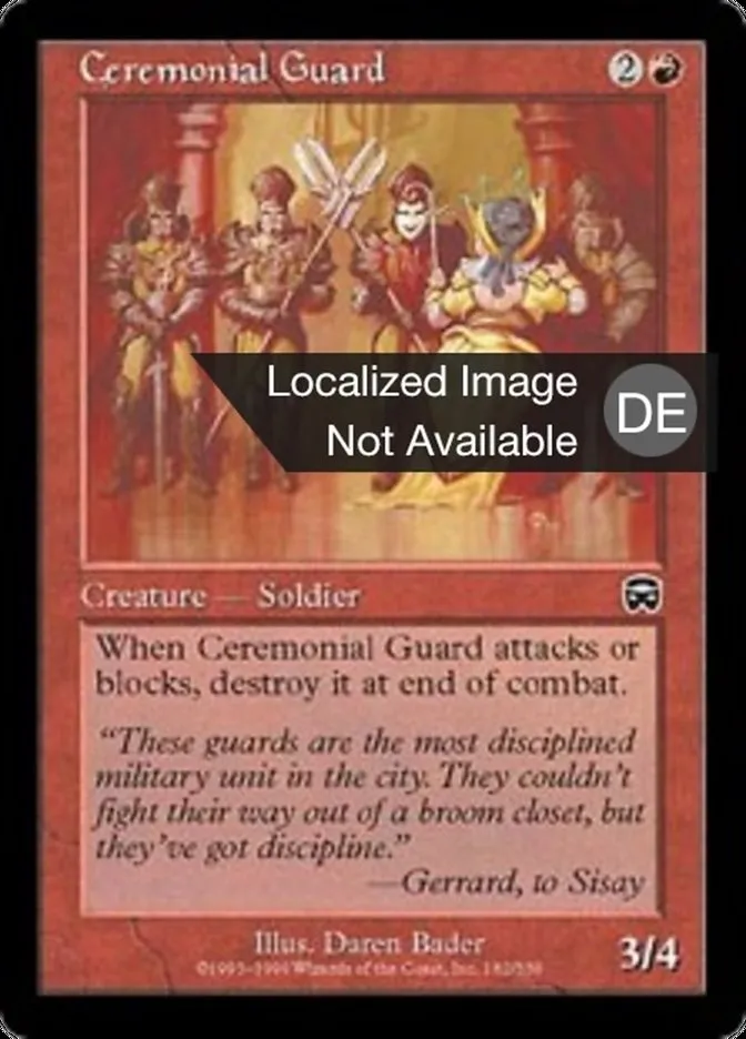 Zeremonialwache kaufen - Mercadian Masques bei TcG Love