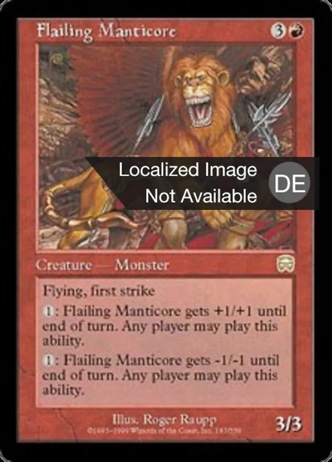Dreschender Mantikor kaufen - Mercadian Masques bei TcG Love