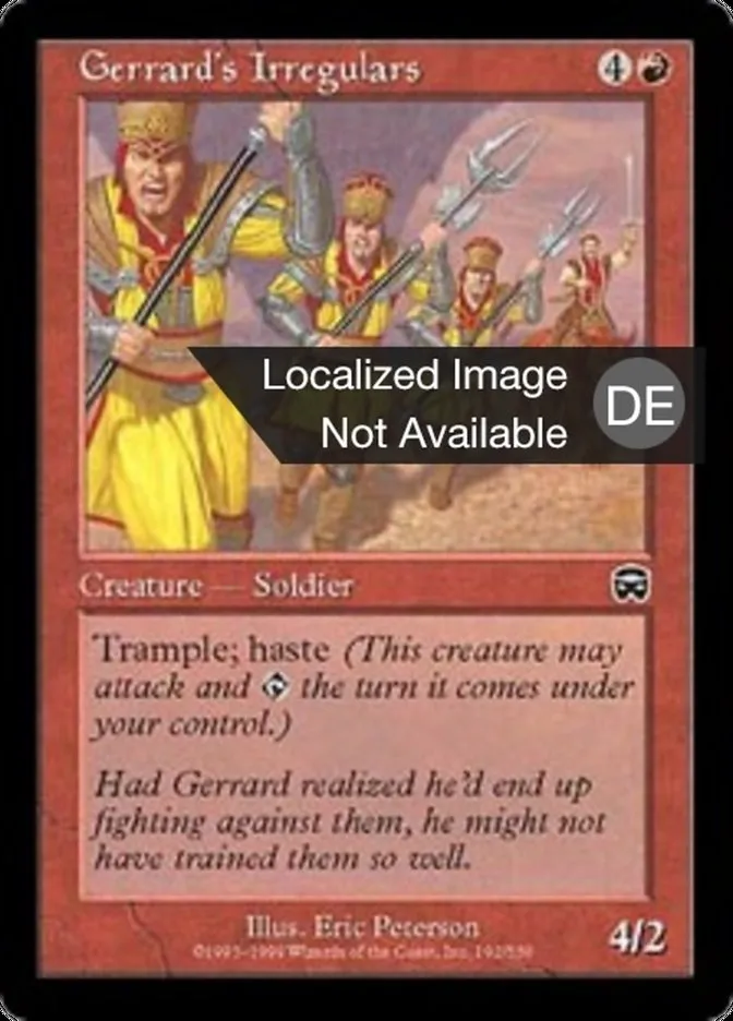 Gerrards Kriegerschar kaufen - Mercadian Masques bei TcG Love