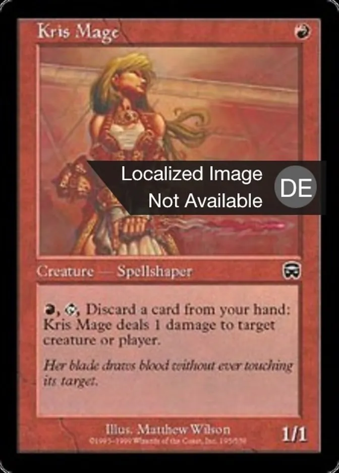 Krismesser-Künstlerin kaufen - Mercadian Masques bei TcG Love