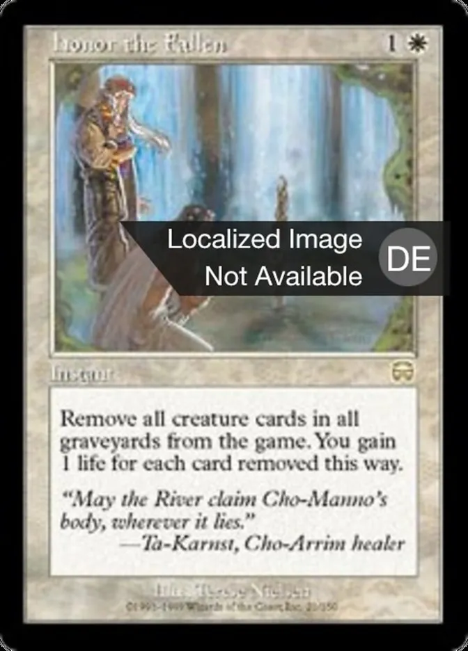 Ehrung der Gefallenen kaufen - Mercadian Masques bei TcG Love