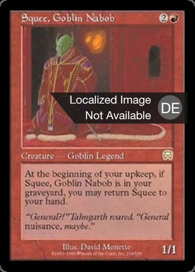 Squee, Goblin-Nabob kaufen - Mercadian Masques bei TcG Love