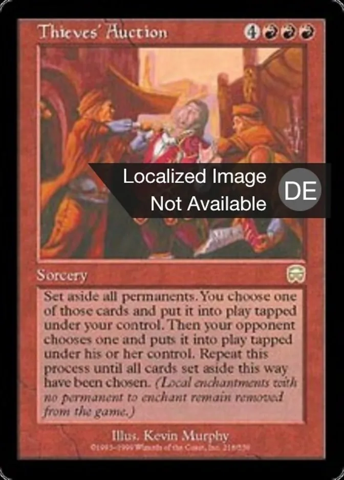 Auktion der Diebe kaufen - Mercadian Masques bei TcG Love