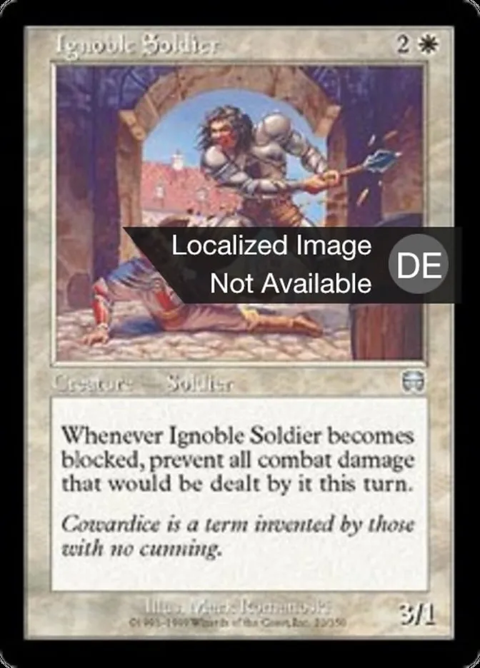 Niedriger Soldat kaufen - Mercadian Masques bei TcG Love
