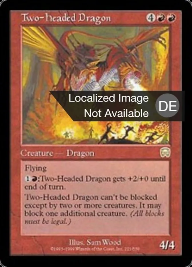 Zweiköpfiger Drache kaufen - Mercadian Masques bei TcG Love