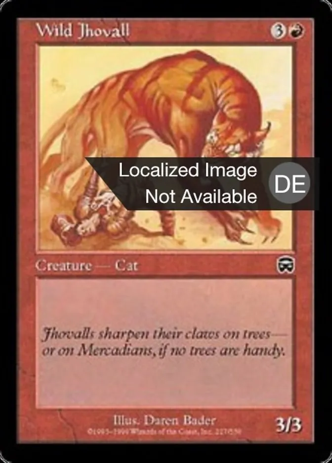 Wilder Jhovall kaufen - Mercadian Masques bei TcG Love