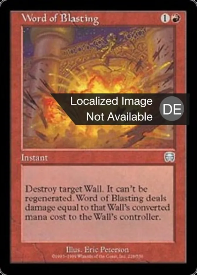 Wort der Vernichtung kaufen - Mercadian Masques bei TcG Love