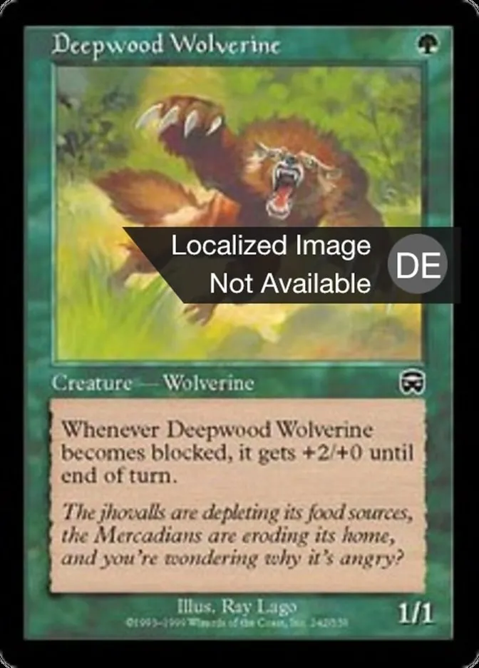 Dunkelwald-Vielfraß kaufen - Mercadian Masques bei TcG Love