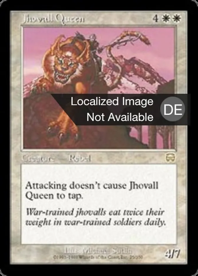 Jhovallkönigin kaufen - Mercadian Masques bei TcG Love