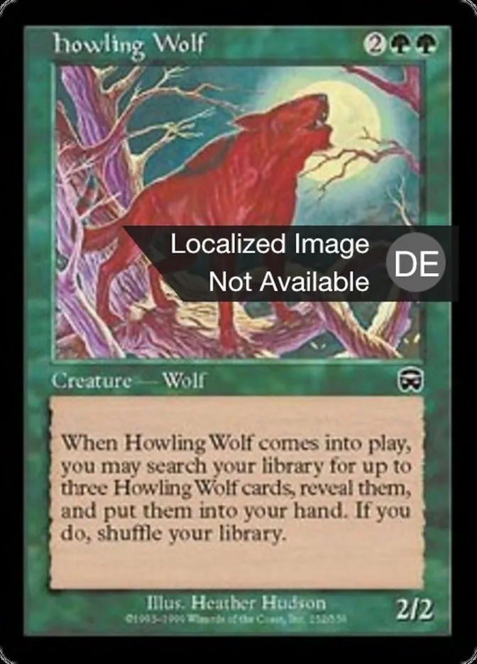 Heulender Wolf kaufen - Mercadian Masques bei TcG Love