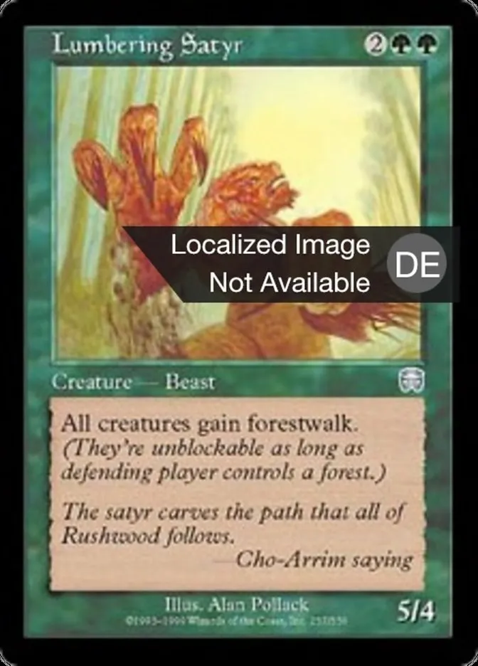 Stampfender Satyr kaufen - Mercadian Masques bei TcG Love