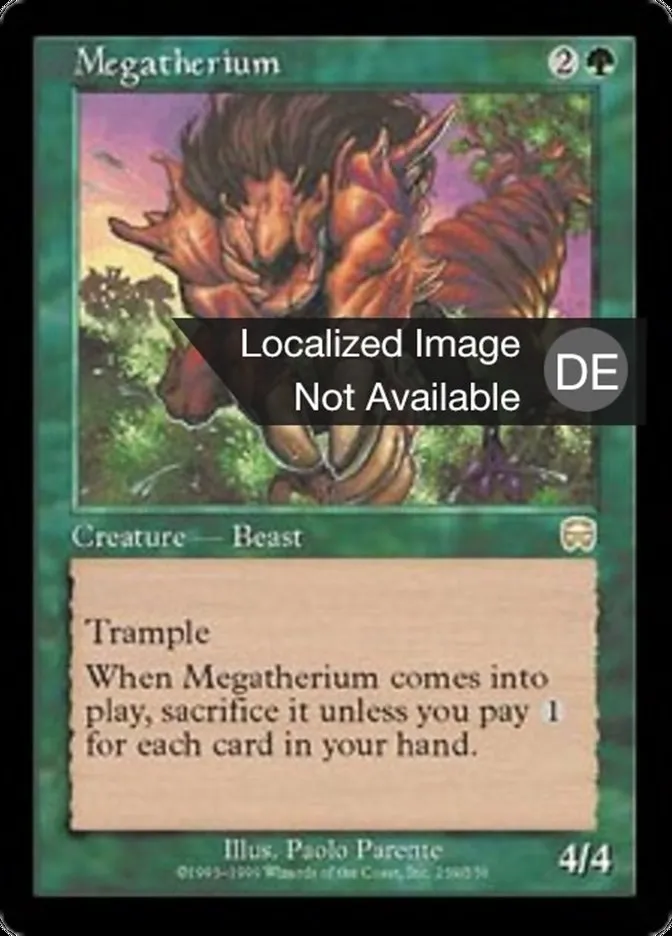 Megatherium kaufen - Mercadian Masques bei TcG Love