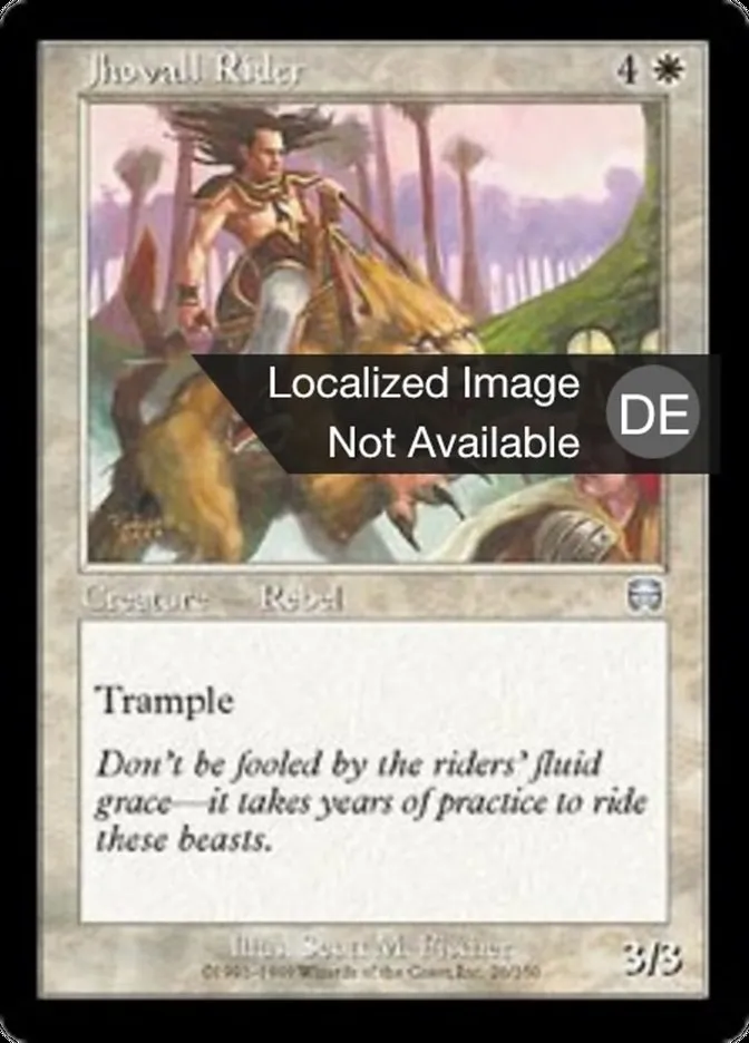 Jhovallreiter kaufen - Mercadian Masques bei TcG Love