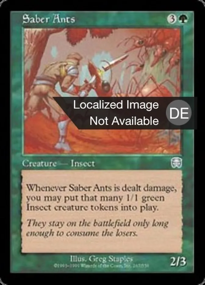 Säbelameisen kaufen - Mercadian Masques bei TcG Love
