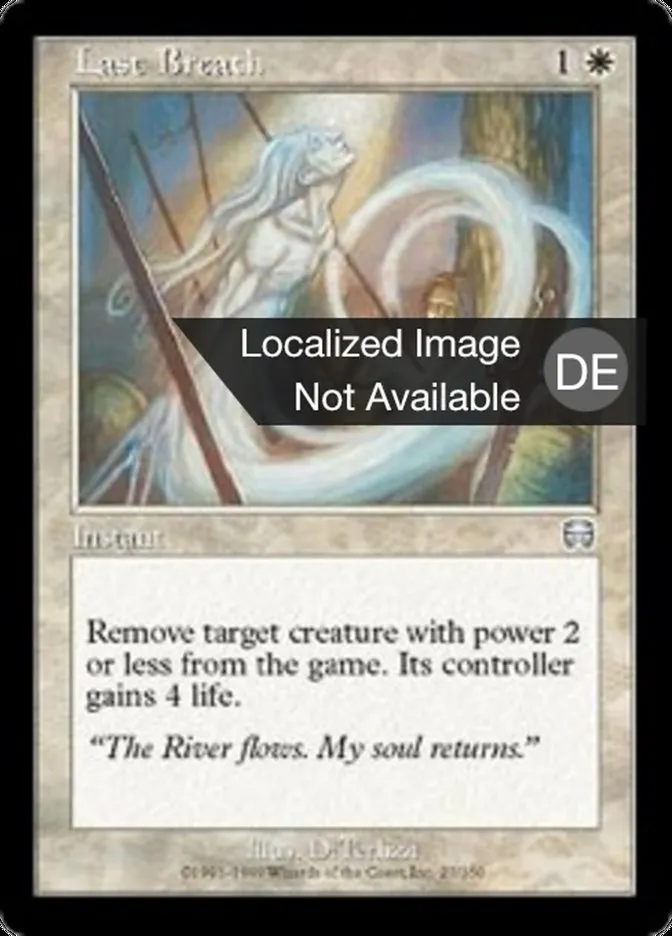 Letzter Atemzug kaufen - Mercadian Masques bei TcG Love