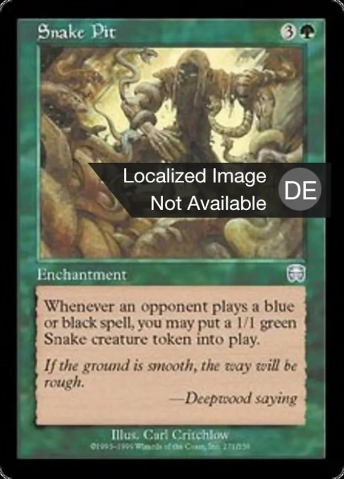 Schlangengrube kaufen - Mercadian Masques bei TcG Love