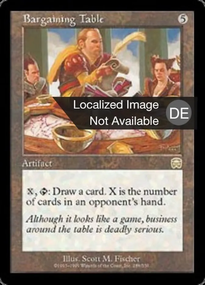 Verhandlungstisch kaufen - Mercadian Masques bei TcG Love