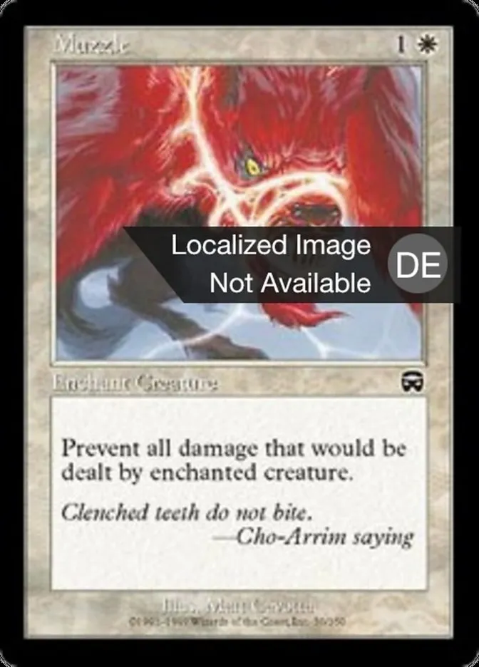 Maulkorb kaufen - Mercadian Masques bei TcG Love