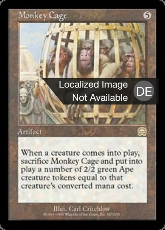 Affenkäfig kaufen - Mercadian Masques bei TcG Love