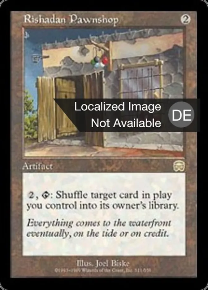 Rishadanische Pfandleihe kaufen - Mercadian Masques bei TcG Love