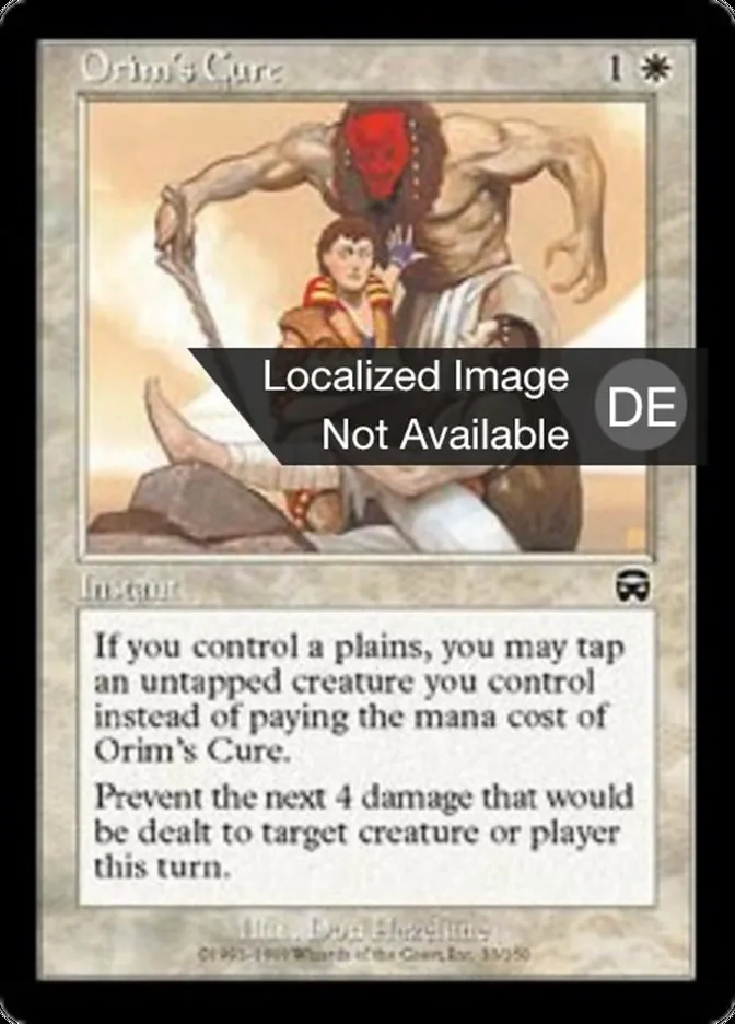 Orims Heilkunst kaufen - Mercadian Masques bei TcG Love