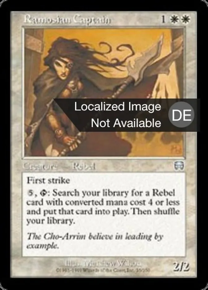 Ramosischer Hauptmann kaufen - Mercadian Masques bei TcG Love