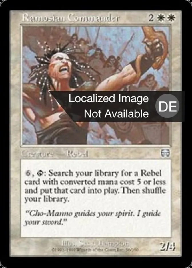 Ramosischer Kommandant kaufen - Mercadian Masques bei TcG Love