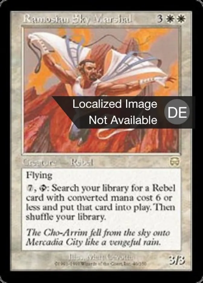 Ramosischer Luftmarschall kaufen - Mercadian Masques bei TcG Love