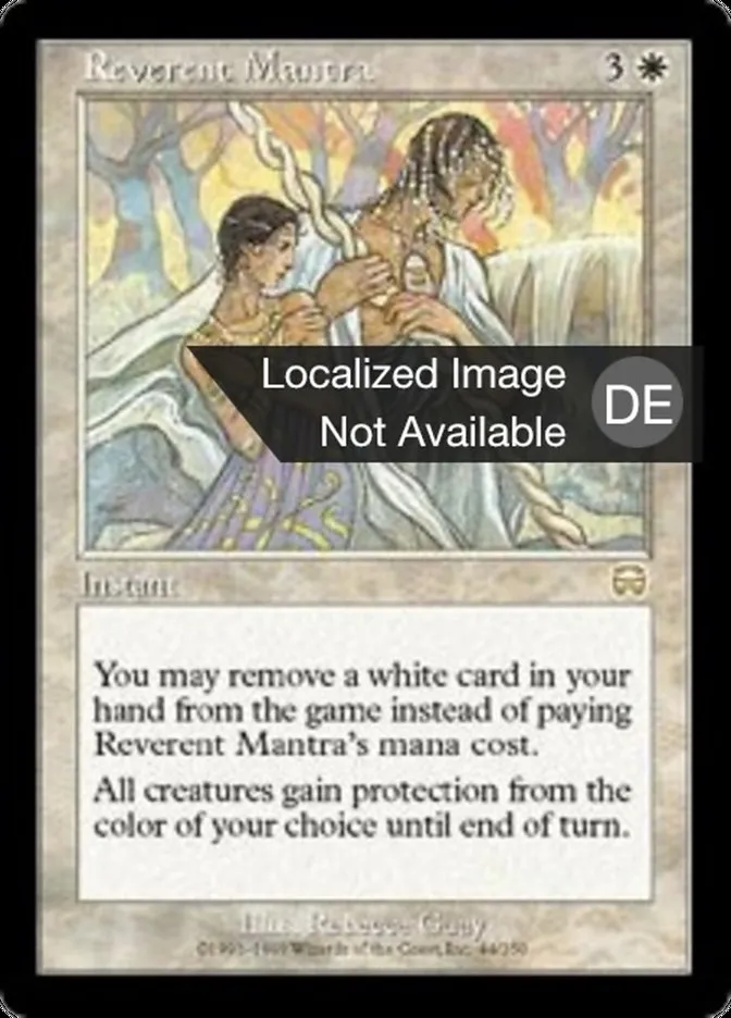 Frommes Mantra kaufen - Mercadian Masques bei TcG Love