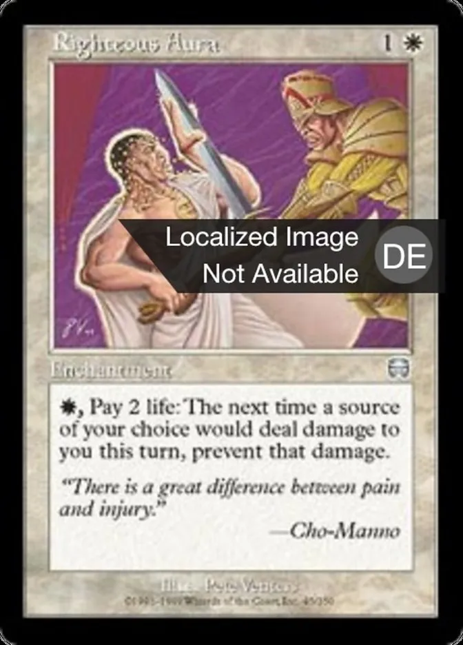 Rechtschaffene Aura kaufen - Mercadian Masques bei TcG Love