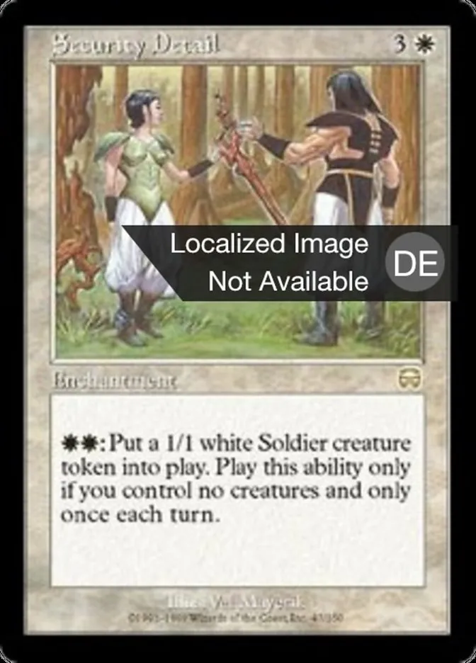 Sicherheitsmaßnahme kaufen - Mercadian Masques bei TcG Love